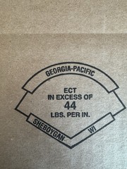 Bundle of 25 Georgia-Pacific 15x10x6 Corrugated Shipping Boxes. 44 ECT! New!