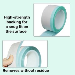 Perforated Trim Masking Tape, 10 mm Hard Band, 50 mm x 10 m