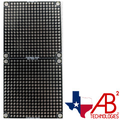 11 Pcs Black PCB Proto / Perf Boards Double Sided Combo Pack