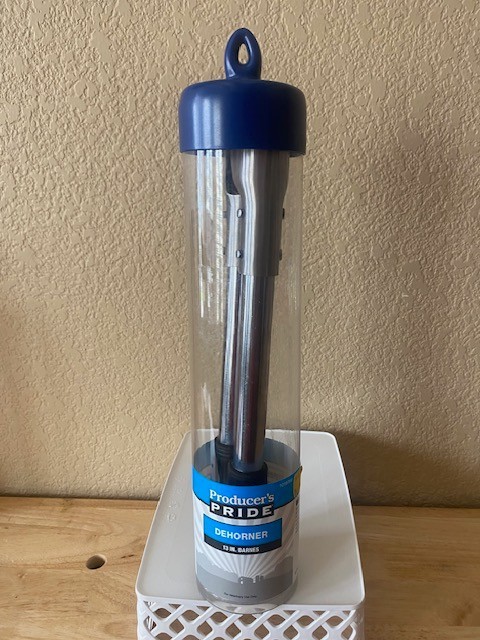 Producers Pride 13” inch Barnes Stainless Steel Dehorner Tool