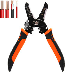 Wire Strippers Crimping Pliers Tool 5in1 Crimper Cutter 10-20 Awg Electric Wire