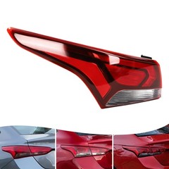 2017-2019 Hyundai Accent Rear Left Outer Clear Lens Tail Light Assembly