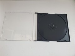 25 SLIM ASSORTED Color CD Jewel Cases