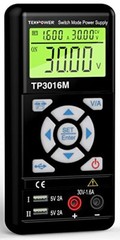 Tekpower TP3016M Portable Handheld Variable DC Power Supply with USB Port