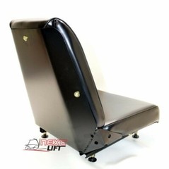 NEW UNIVERSAL VINYL FORKLIFT SEAT FITS CLARK CAT HYSTER YALE TOYOTA MITSUBISHI