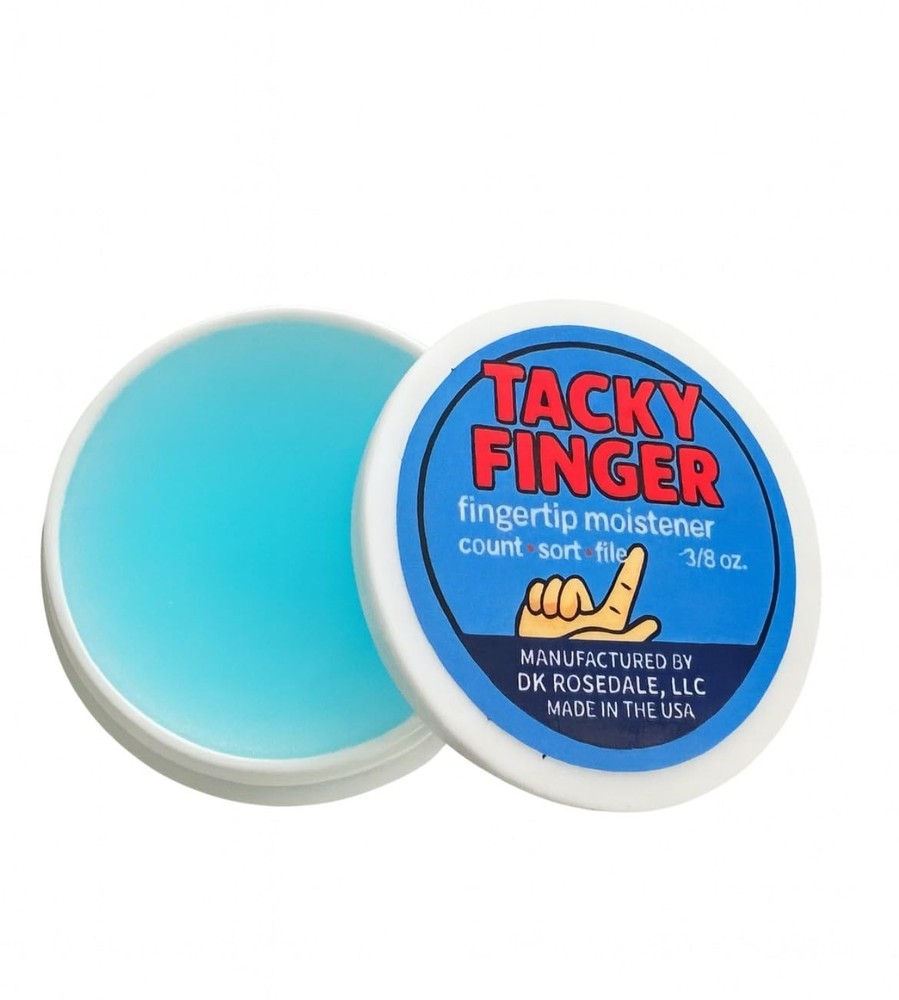 Fingertip Moistener 3/8 oz – OdorFree, NonToxic Gel for Counting, Sorting, Fi…