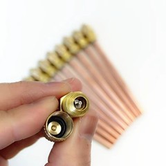 5PCS/Set Garden Air Conditioner Refrigeration Accessories ValvesCopper Tube 3.4