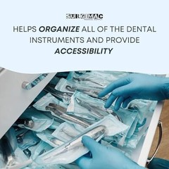 3.5″ x 5.25″ Self Sterilization Pouches for Dental Offices, Autoclave Sterili…