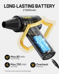 Fanttik Gust B11 Mix 2-in-1 Electric Air Duster & Fan, Dust Blower, 110000RPM…