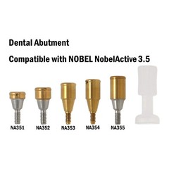Healing Locator Abutments Open/Closed Tray Torque Wrench Fit Nobel Conical NP/RP