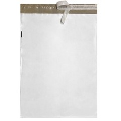 UOFFICE 50 Poly Mailers Bags 14.5×19″ – #6 Pouches Envelopes White Self-Sealing