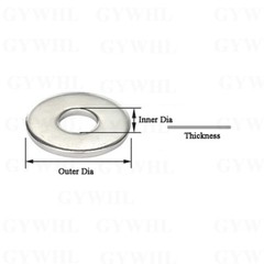 A2 Stainless Steel Penny Repair Mudguard Washers DIN 9021 A4 Marine Grade Washer