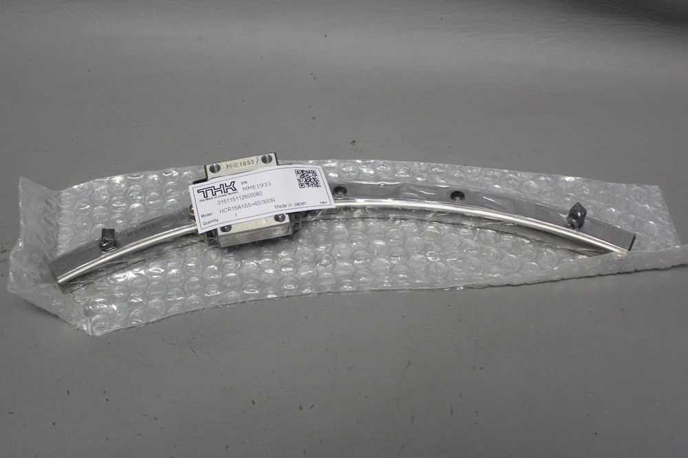 NEW THK CURVED GUIDE RAIL & BEARING BLOCK HCR15A1SS+60/300R HCR SERIES