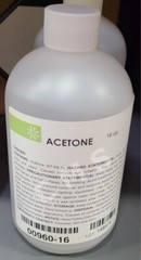 StatLab Medical Grade Acetone 100% 16 oz 400460 For Lab Use Only 454mL 00960-16