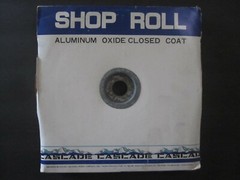 Shop Roll Aluminum Oxide Closed Coat 1-1/2″ x 50yds Grit AA-50 Sandpaper Roll