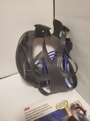 NEW! 3M Reusable Full Face Respirator Facepiece Construction Riot Gas Mask SMALL