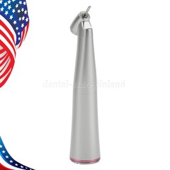 Dental Optic Fiber LED 1:4.2 Increasing Handpiece 45°Angle Head External Channel
