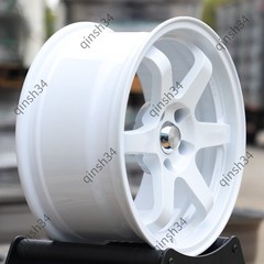 Monoblock White Wheels 15 16 17 18 19 20 21 22 Inch Multi Spoke for 911 X5 X6 M3