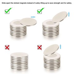 Super Strong N52 Rare Earth Round Neodymium Magnet Disc Thin Tiny Small 30mm