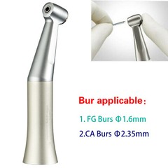 Dental Low Speed Contra Angle Handpiece Push Head 1.6 /2.35mm Burs Fit NSK
