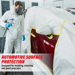 LAUCO White Masking Paper Automotive Painters Multi-Purpose 18” x 9000” (750′)
