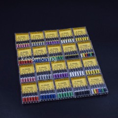 10-100Packs Dental Endo Files K-FILES Stainless Steel Hand Use 21 25 31 mm
