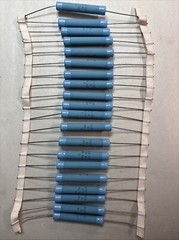Lot 20 Bradford FP5 148 1k Ohm 1% 5w Wirewound Flame Proof Resistor Axial MB179