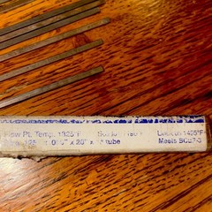 Lucas Milhaupt Sil-Fos 15 15% Silver Brazing Alloy Rods HVAC Grade Qty. 25 Rods