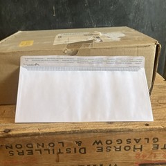 500#9 Double Window Security Blue Summit Supplies Envelopes NO.9 Self Seal White