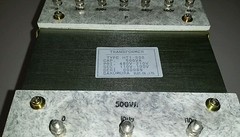 Sakumura Elec. Co HT1-500 Transformer 500VA Pri. (480V-210V) Sec. (110V-100V)