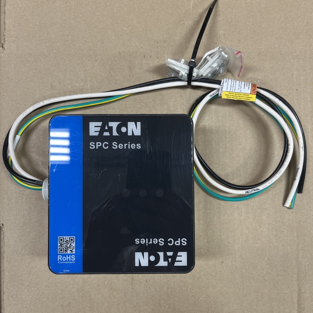 EATON CORPORATION SPC050120N2P H16 MB-1390-LG PC243G56 120v TVSS SPD 200kA