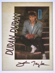 Original VINTAGE 1980s Heat Transfer | Duran Duran John Taylor