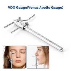 Dental Venus Apollo VDO Gauge Ruler Premium Grade Gauge Prosthodontics Gauges
