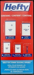 Hefty 12 Piece Shrink-Pak Combo, 11 Bags(4L, 4XL, 2 Jumbo, 1 Travel) + Hand Pump