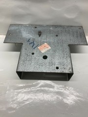 Heavy Duty Steel T Bracket TP44 Galvanized Mount Plate Slotted Support