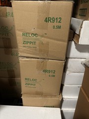 Reloc Zippit 4 Mil Poly Bags 9×12 Reclosable Clear Heavy Duty Case
