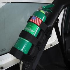 Car Roll Bar Fire Extinguisher Holder Adjustable Bracket Mount for Jeep Wrangler