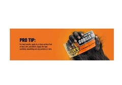 Gorilla Black 1.88 Inch X 10 Yard Duct Tape, Single Roll (Pack of 2)