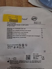 DeRoyal SurgiClick Light Handle Cover 2 Per Pack Sterile 2025-10-07 Lot Of 19