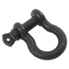 2 Pcs 3/4″ Bow-Shaped D Ring Shackles with Clevis Screw Pin 4.75 Ton Capacity