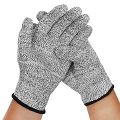 1 Pair Metal Mesh Butcher Anti-cut Glove Stab Resistant Safety Gloves Kitchen