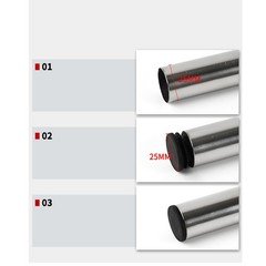 Plastic/Stainless Round End Cap For Tubing Pipe Inserts Bungs Feet Blanking Plug