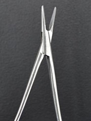 V Mueller RH2561 Webster Smith Needle Holder, Smooth, Vital, TC, STR, 4.75″