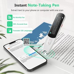 4-in-1 Translator Pen & Reading Pen for Dyslexia Readers,Students and Language L