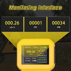 Nuclear Radiation Detector Geiger Counter Beta Gamma 5 Dosage Unit Xray Portable