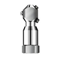 360° Rotating Tank Washing Spray Nozzle Cleaning Nozzle 3/4 Internal Thread