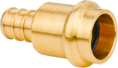 12 Pack 1/2″ Press Pro Press X 1/2″ PEX Adapter Crimp Fittings Brass Coupling Co