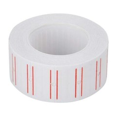 10 Rolls 6000pcs White Price Gun Labels for Mx-5500 + Free Refill Ink Roll