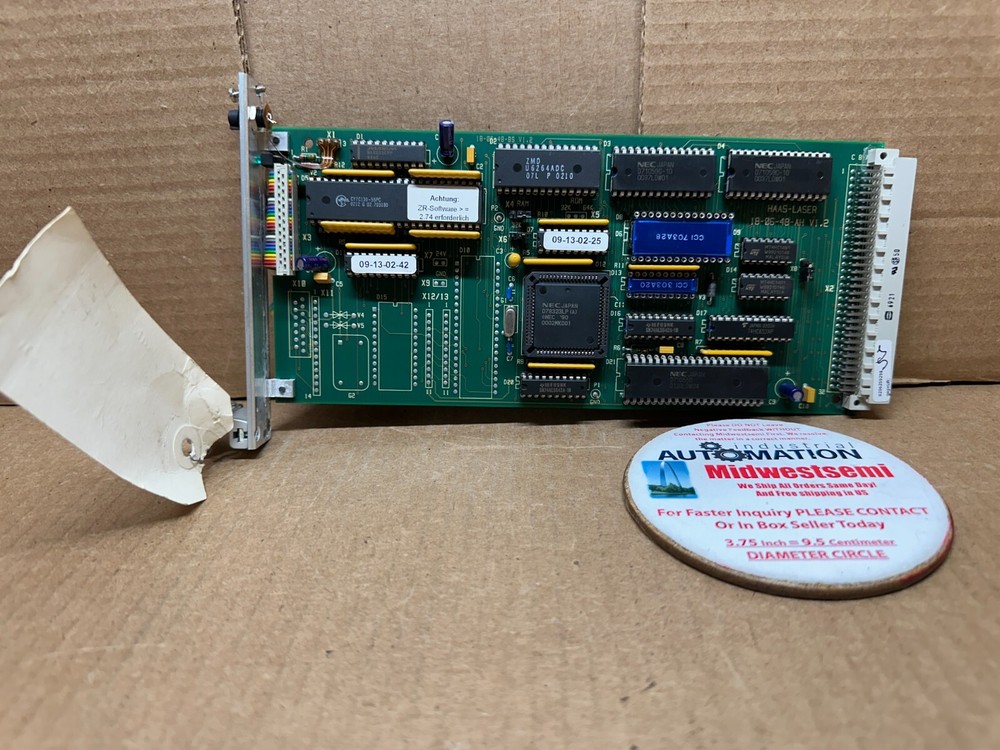 HAAS-LASER MSTV2 18-06-74-00/b / 18-06-48-AH V1.2 CONTROLLER BOARD ID: M231163
