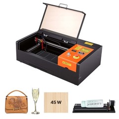 Uimoso 45W CO2 Laser Engraving Machine with 12 x 8 in Work Area